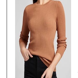 Express NWT Ribbed Crew Neck Sweater